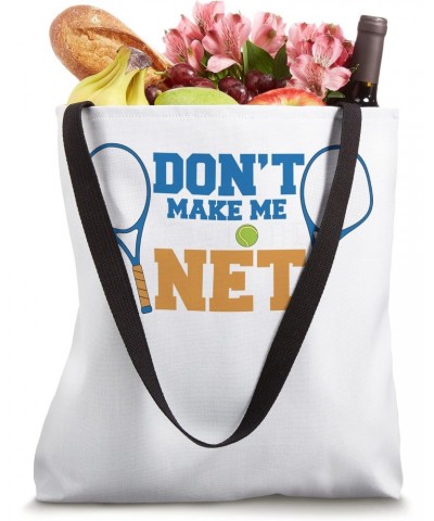 Come To The Net Tennis Player Tote Bag $17.08 Totes