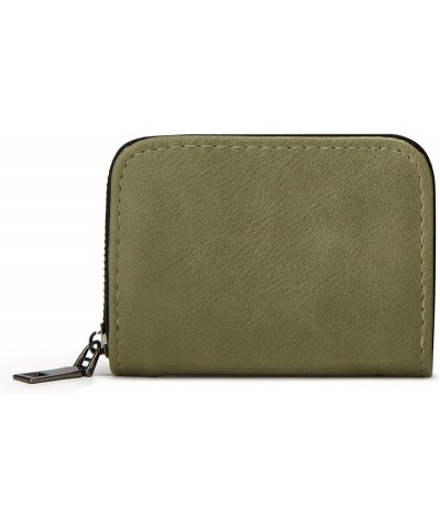 Small crossbody bag and wallet with wide shoulder strap 2 pieces Green-595 $9.61 Crossbody Bags