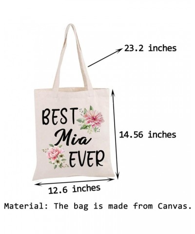 Mia Gift Best Mia Ever Tote Bag Mia Grandmother Tote Bag Mother's Day Gift Grandma Mothers Day Gifts Best Mia Ever Tote $10.7...