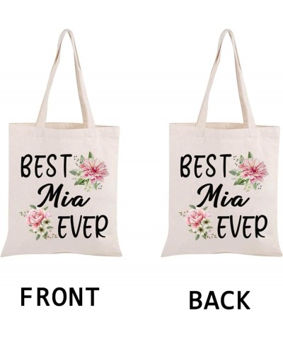 Mia Gift Best Mia Ever Tote Bag Mia Grandmother Tote Bag Mother's Day Gift Grandma Mothers Day Gifts Best Mia Ever Tote $10.7...