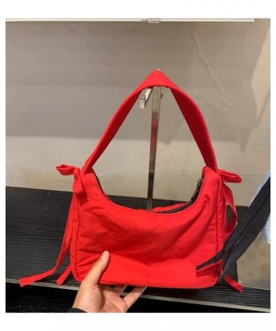 Cute Purses Small Shoulder Bag for Women Y2k Purse Crescent Bag Bow Purse Red Purse Coquette Purse Y2k Accessories Red $13.49...