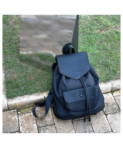 Backpacks All-match Backpack Ladies Casual Solid Color Single Shoulder Handbag $31.87 Backpacks