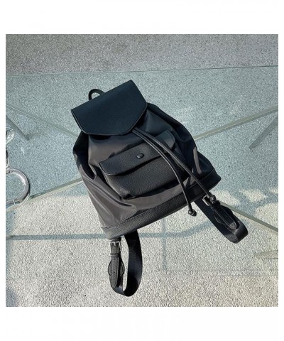 Backpacks All-match Backpack Ladies Casual Solid Color Single Shoulder Handbag $31.87 Backpacks