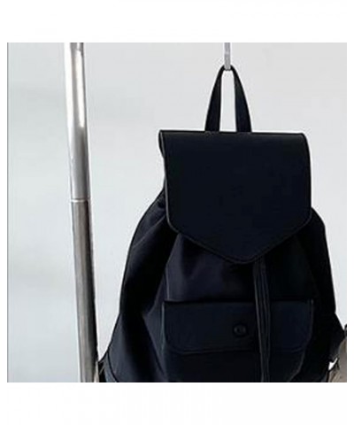 Backpacks All-match Backpack Ladies Casual Solid Color Single Shoulder Handbag $31.87 Backpacks