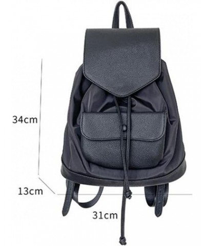 Backpacks All-match Backpack Ladies Casual Solid Color Single Shoulder Handbag $31.87 Backpacks