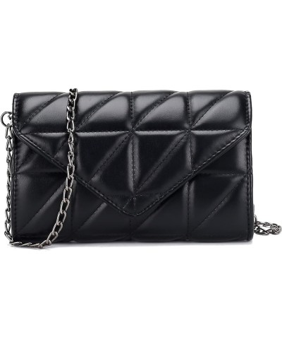 women's small crossbody handbag, faux leather women's fashionable shoulder bag, student travel crossbody bag Black 1 $14.65 S...