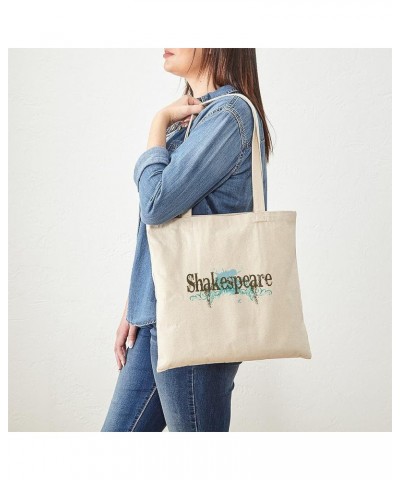 Pop Art Shakespeare Tote Bag Natural Canvas Tote Bag, Cloth Shopping Bag Cool Shakespeare Tote Bag $9.11 Travel Gear