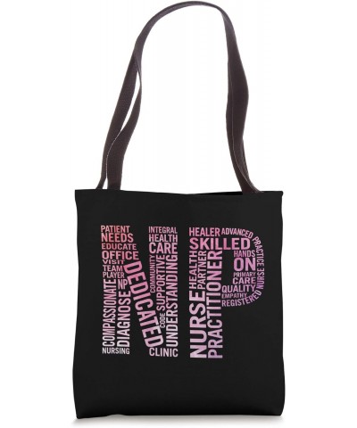 Nurse Practitioner Word Art NP Week Gifts Tote Bag $13.19 Totes