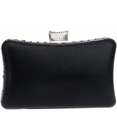 Evening Bag Clutch Bags, Wedding Clutch Bridal Prom Party Purse Handbags Black $24.02 Evening Bags