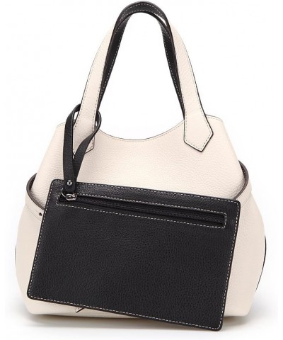 Women's A-Bag Plus (REVERSIBLE) Ivory-Black, Small $28.80 Handbags